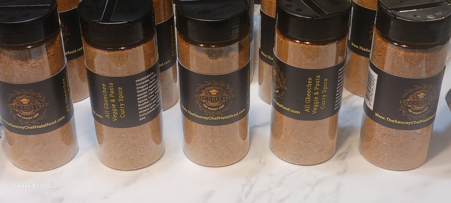 All Geechee veggie & pasta Curry Spice