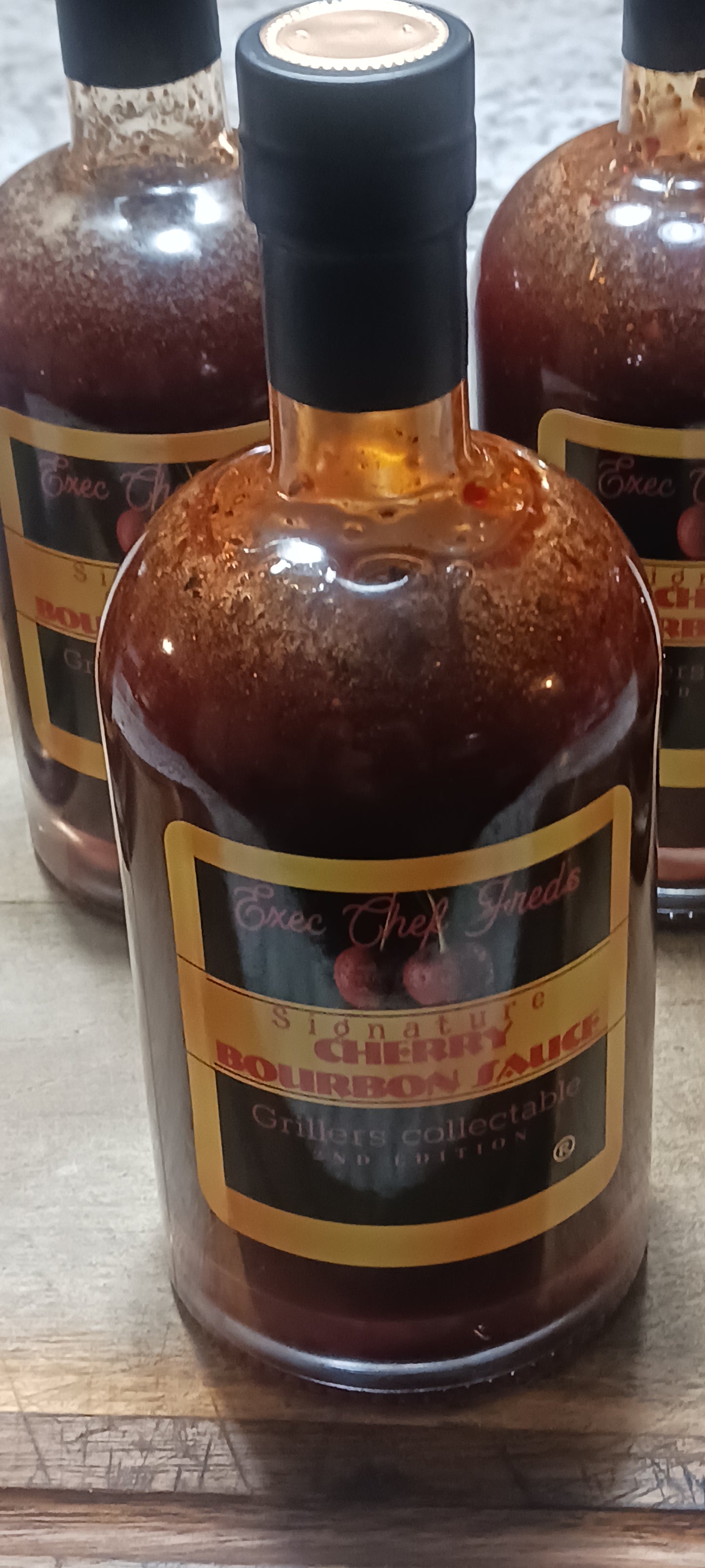 Exec Chef Fred's Signature Cherry Bourbon Sauce